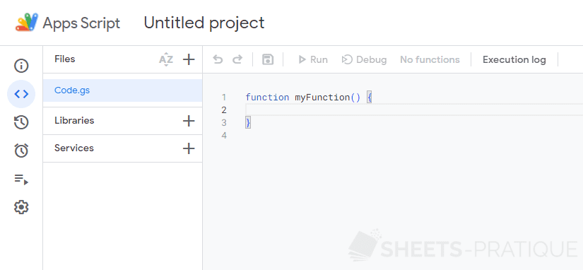 google sheets apps script editor introduction