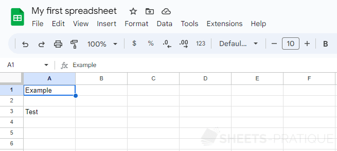 google sheets open spreadsheet sheet