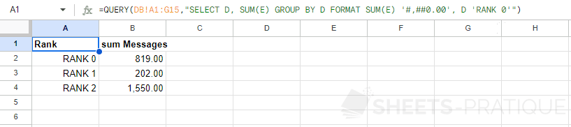 google sheets function query format custom