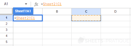 google sheets reference other sheet