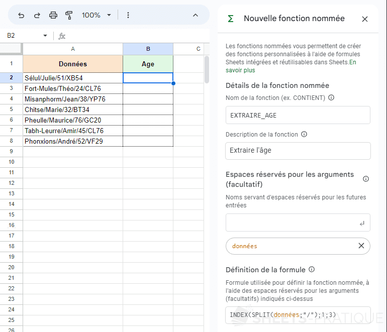 google sheets ajouter fonction nommee png fonctions nommees